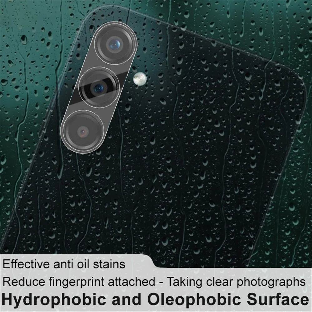 IMAK Lens Protector for Samsung Galaxy A25 5G (Global) (161.0 x 76.5 x 8.3mm) Ultra Clear Integrated Tempered Glass Lens Film + Acrylic Lens Cap - 3
