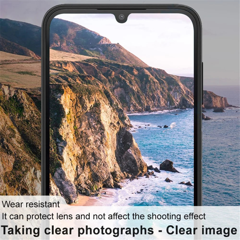 IMAK Lens Protector for Samsung Galaxy A25 5G (Global) (161.0 x 76.5 x 8.3mm) Ultra Clear Integrated Tempered Glass Lens Film + Acrylic Lens Cap - 4
