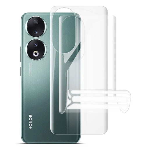 IMAK 2Pcs  /  Set Hydrogel Film III for Honor 90 Phone Back Guard Protector Clear TPU Transparent Film - 1