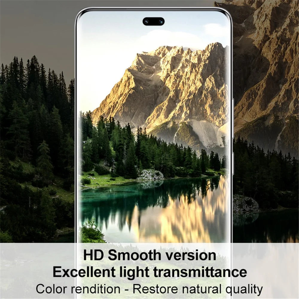 IMAK 2Pcs  /  Set Hydrogel Film III for Honor 90 Pro Soft TPU Screen Protector HD Transparent Screen Film - 3