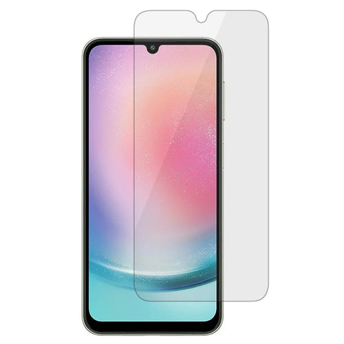 For Samsung Galaxy A24 4G (162.1 x 77.6 x 8.3mm) 2.5D Arc Edge Phone Screen Protector Ultra Clear Anti-scratch Tempered Glass Film - 1