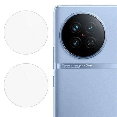 2Pcs For vivo X90 5G / X90s 5G Camera Lens Protector Tempered Glass Ultra Clear 2.5D Arc Edge Lens Film - 1