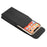 Cell Phone Belt Clip Bag Vertical Nylon Cellphone Holster Outdoor Hiking Belt Loop Pouch with Snap Hook - 6.1'' - 5