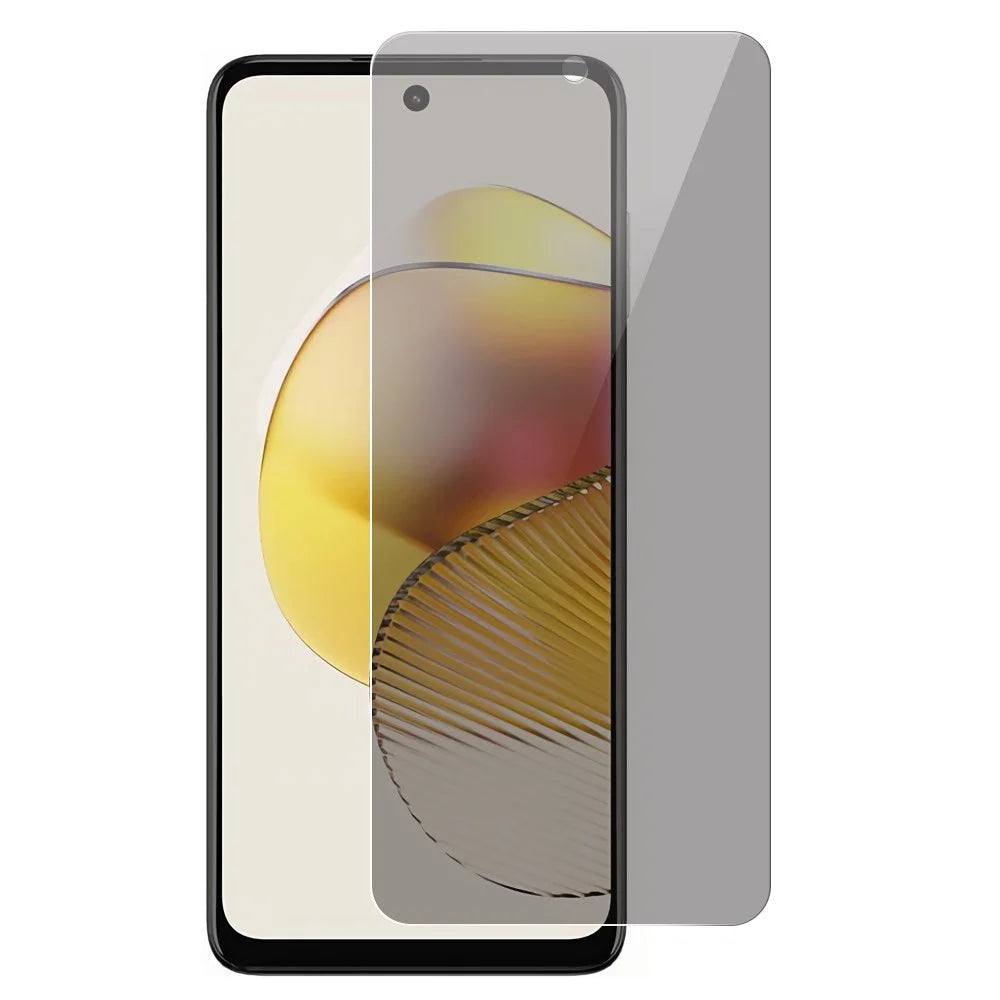 For Motorola Moto G73 5G 0.3mm Arc Edge Tempered Glass Full Covering Screen Film with Anti-spy Function - 1
