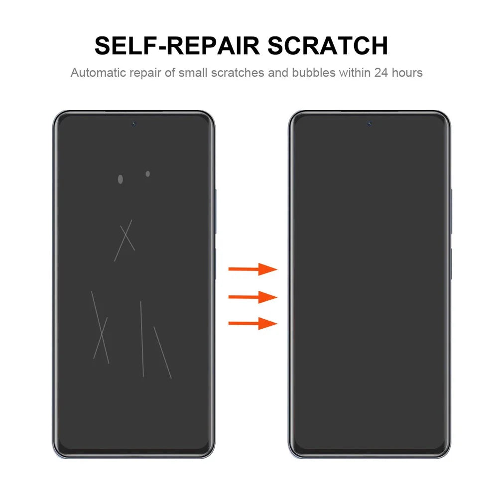 ENKAY HAT PRINCE 2PCS For Honor 90 Pro Full Screen Protector TPE+PET+TPU Hydrogel Film (Full Glue) - 3