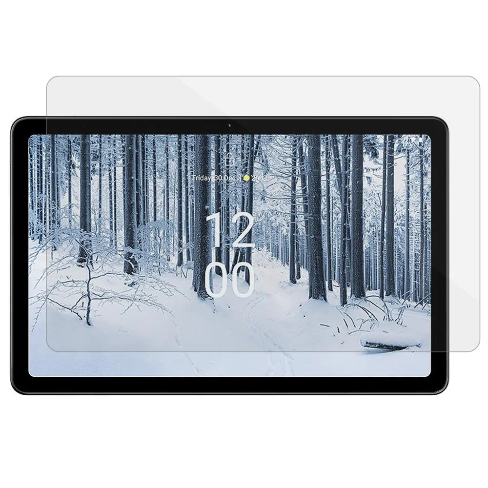 Tempered Glass Screen Protector for Nokia T21 Tablet Tempered Glass 2.5D Arc Edge HD Clear Full Coverage Screen Protector - 1