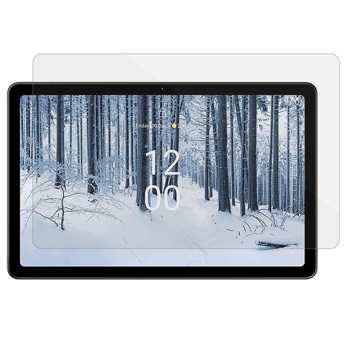 Tempered Glass Screen Protector for Nokia T21 Tablet Tempered Glass 2.5D Arc Edge HD Clear Full Coverage Screen Protector - 1