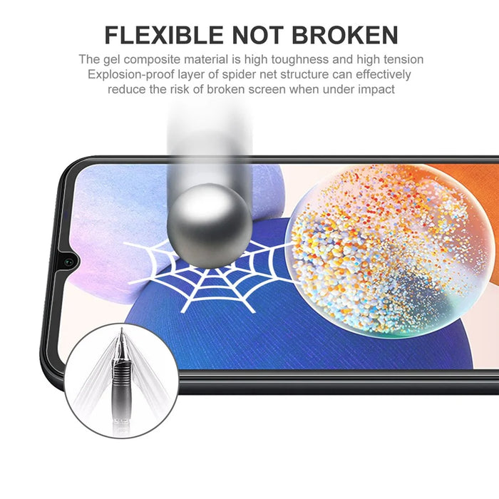 ENKAY HAT PRINCE 5PCS For Samsung Galaxy A14 5G / 4G / M14 5G Soft TPE+PET+TPU Hydrogel Protector Full Screen Cover - 5