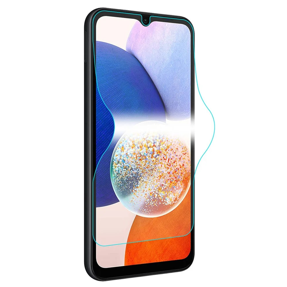 ENKAY HAT PRINCE Full Screen Cover For Samsung Galaxy A14 5G / M14 5G / A14 4G Full Glue TPE+PET+TPU Hydrogel Protector - 1