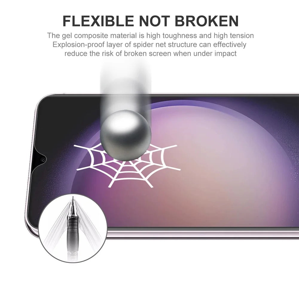 ENKAY HAT PRINCE 10PCS For Samsung Galaxy S23 / S22 5G Full Coverage Screen Protector TPE+PET+TPU Flexible Hydrogel Film (Full Glue) - 5
