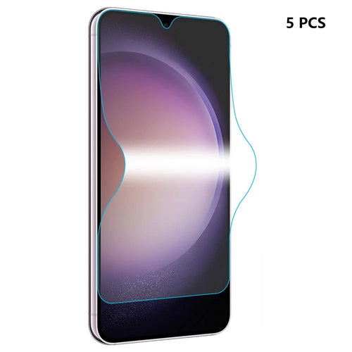 ENKAY HAT PRINCE Hydrogel Film 5PCS For Samsung Galaxy S23 / S22 5G Full Glue TPE+PET+TPU Screen Film Anti-Scratch Phone Screen Protector - 1