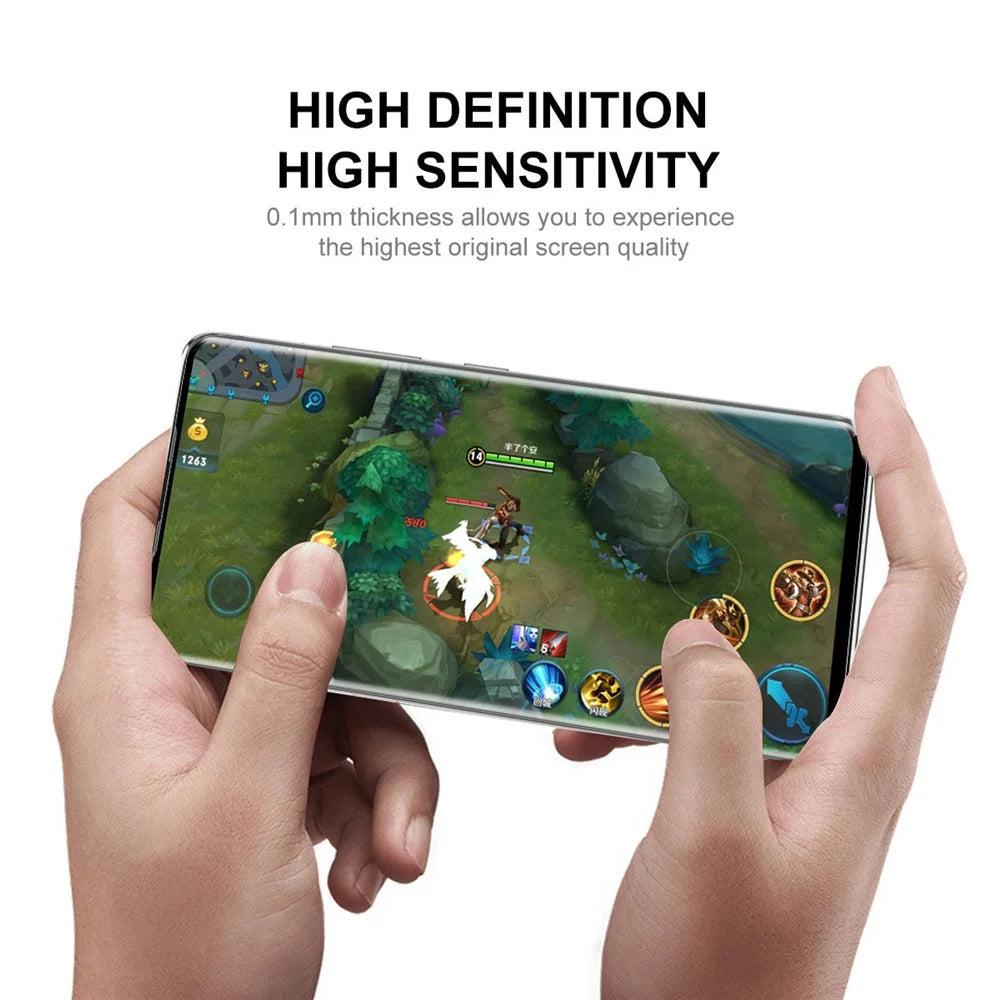 ENKAY HAT PRINCE For Samsung Galaxy S23 Ultra Full Glue TPE+PET+TPU Hydrogel Protector Anti-Dust Full Screen Cover - 6