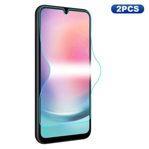 ENKAY HAT PRINCE 2PCS For Samsung Galaxy A24 4G (162.1 x 77.6 x 8.3mm) / M04 / M54 TPE+PET+TPU Hydrogel Film Full Glue Full Screen Protector - 1