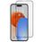 For iPhone 15 Plus Silk Printing High Aluminium-silicon Glass Film Anti-static Full Glue Full Screen Protector - 1