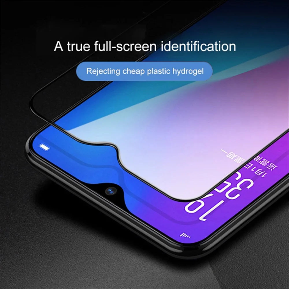 Full Screen Protector for Honor 90 Lite 5G / X50i 5G , 9D Tempered Glass Side Glue Silk Printing Phone Screen Film - 5