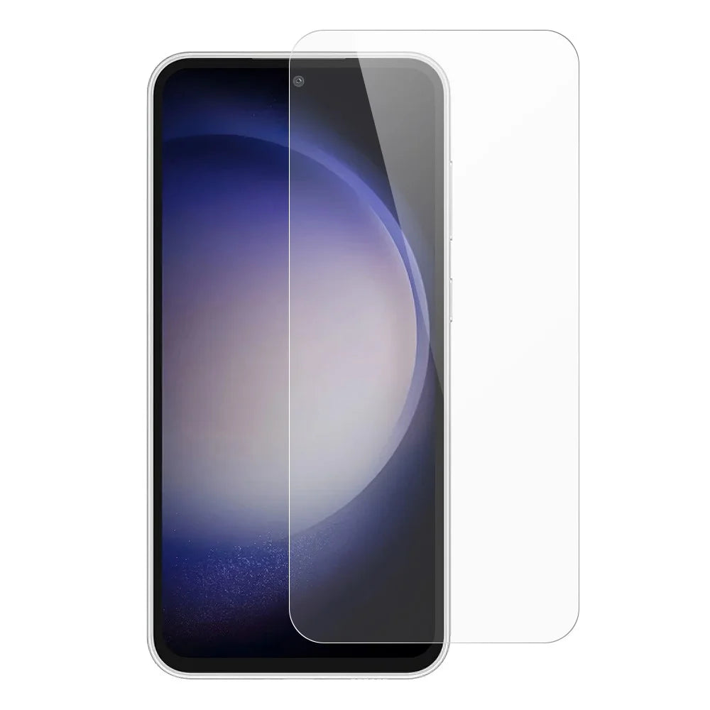 For Samsung Galaxy S23 FE Anti-scratch Tempered Glass Screen Film 0.3mm Arc Edge Screen Protector - 1