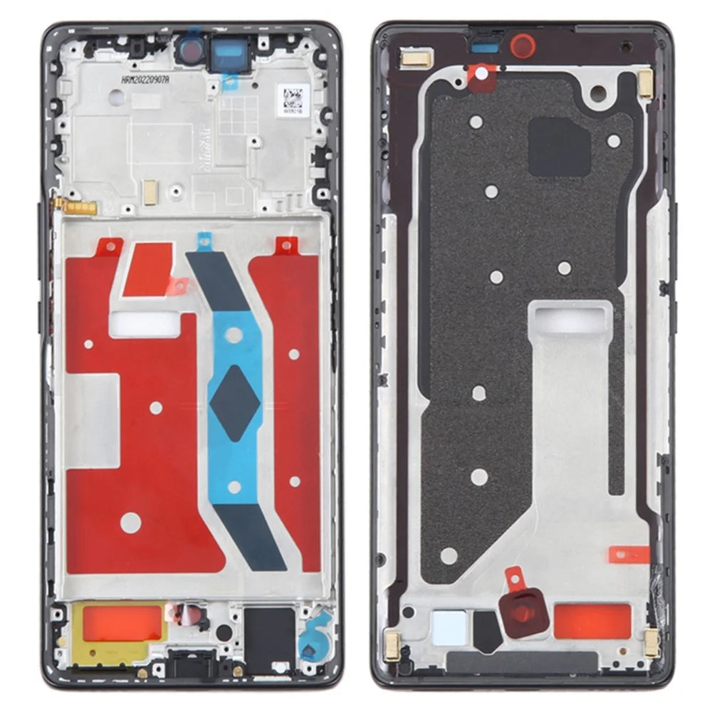 For Honor X40 5G OEM Middle Plate Frame Spare Part (without Logo) - Black - 1