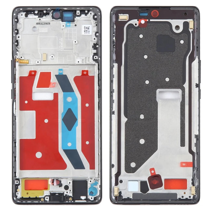 For Honor X40 5G OEM Middle Plate Frame Spare Part (without Logo) - Black - 1