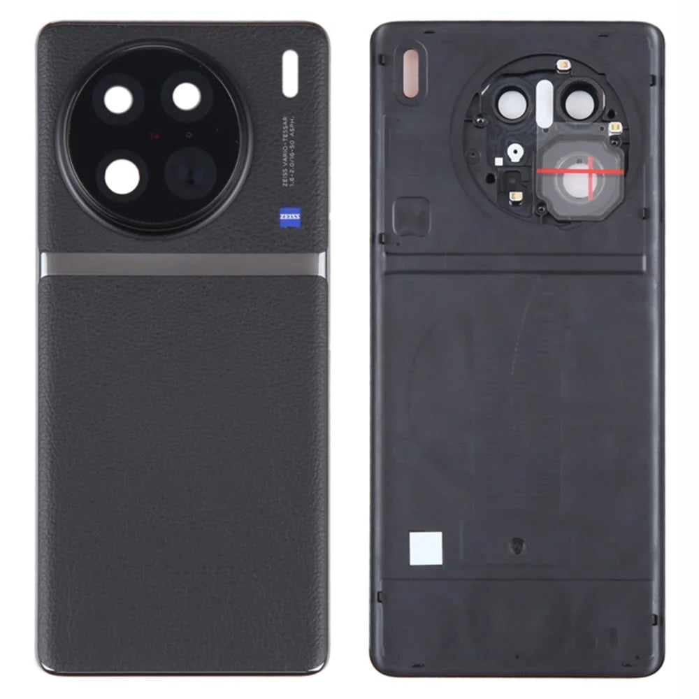 For vivo X90 Pro 5G Back Battery Housing Cover Replacement Part - Black - 1