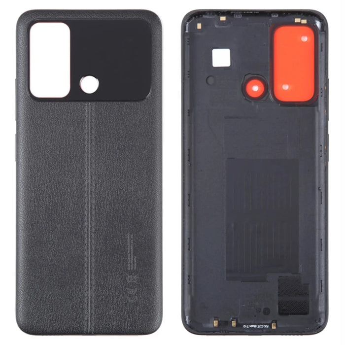For Xiaomi Poco C55 4G Back Battery Housing Cover Replacement Part - Black - 1