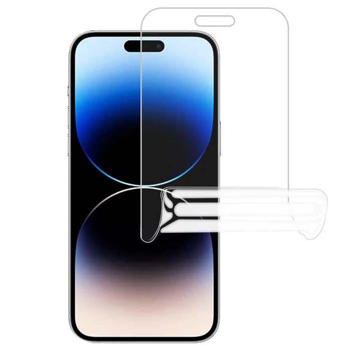 Screen Protector for iPhone 15 Pro Max / 15 Plus , Anti-Fingerprint Ultra Clear Soft Hydrogel TPU Full Coverage Film - 1