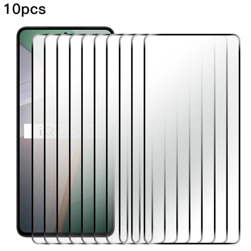 RURIHAI 10Pcs For vivo iQOO 11S 5G High Aluminum-silicon Glass Film Secondary Hardening 2.5D 0.26mm Screen Protector - 1