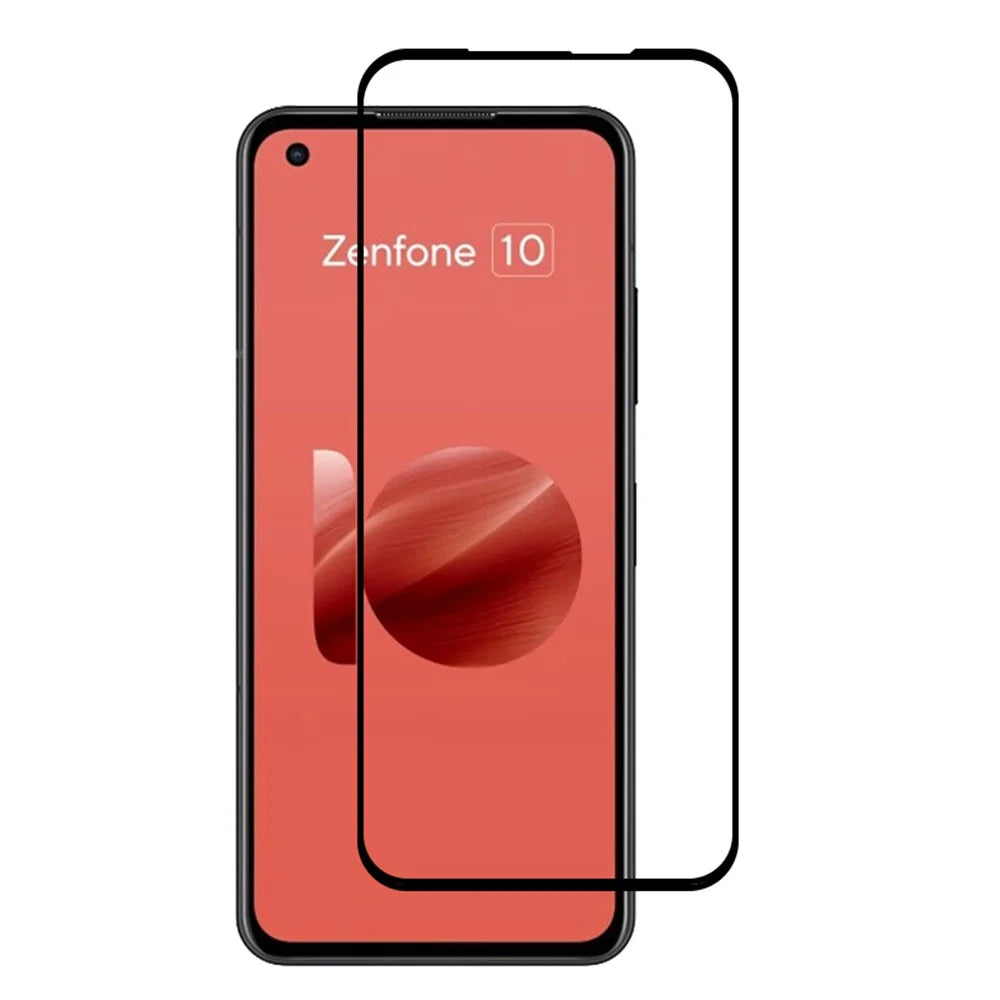 RURIHAI 10Pcs For Asus Zenfone 10 5G Secondary Hardening High Aluminum-silicon Glass Film 2.5D 0.26mm Screen Protector - 2
