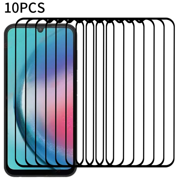 RURIHAI 10Pcs For Samsung Galaxy A25 5G (Global) (161.0 x 76.5 x 8.3mm) Screen Protector 2.5D 0.26mm Film - 1
