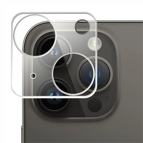 RURIHAI For iPhone 15 / 15 Plus 3D Camera Lens Protector High Aluminum-silicon Glass HD Clear Rear Lens Film - 1