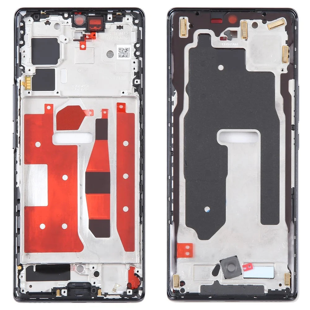 For Honor 70 5G OEM Middle Plate Frame Spare Part (without Logo) - Black - 1