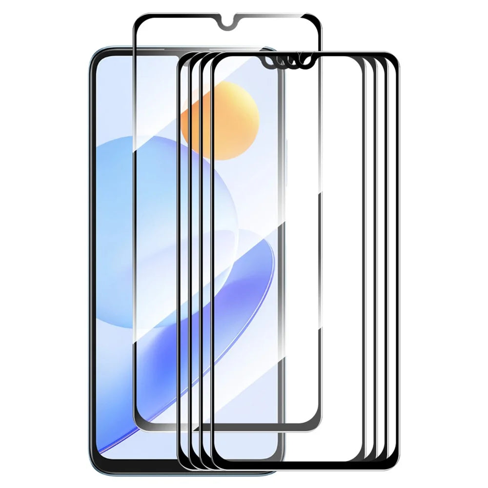 ENKAY HAT PRINCE 5Pcs Screen Protector for Huawei nova Y71 4G / Enjoy 60 , 0.26mm 9H High Aluminium-silicon Glass Silk Printing 2.5D Film - 1