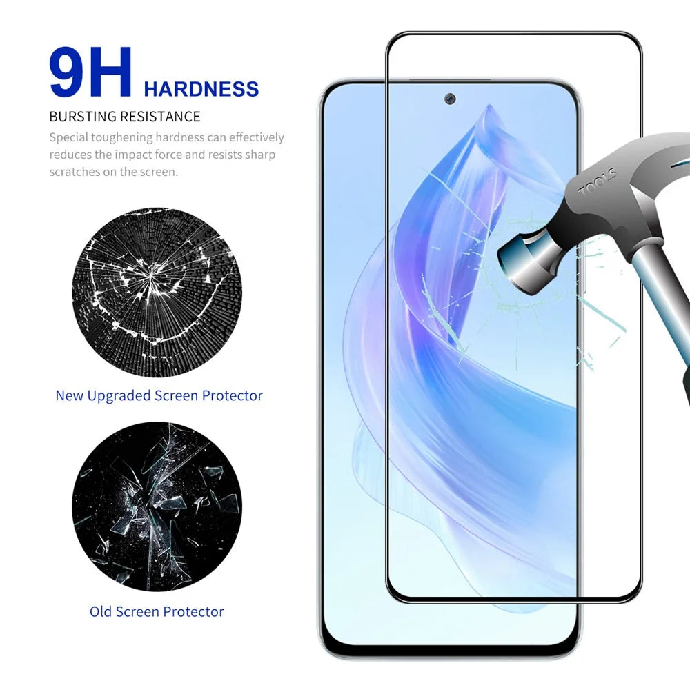 ENKAY HAT PRINCE Silk Printing Screen Protector for Honor Play7T Pro 5G / X50i 5G / 90 Lite 5G / X40i 5G , 0.26mm Transparent 2.5D 9H High Aluminium-silicon Glass Film - 3