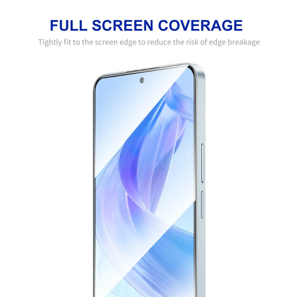 ENKAY HAT PRINCE 5Pcs 9H Screen Protector for Honor Play7T Pro 5G / X50i 5G / 90 Lite 5G / X40i 5G , 2.5D 0.26mm High Aluminium-silicon Glass Silk Printing Film - 2
