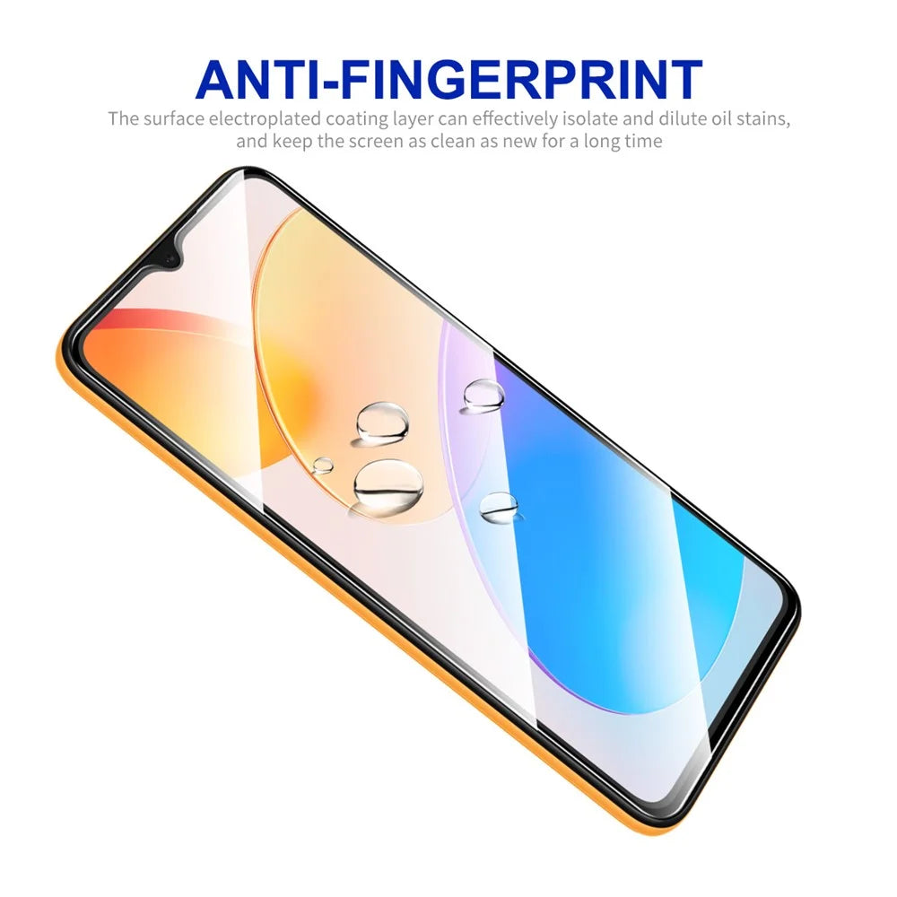 ENKAY HAT PRINCE 5Pcs Screen Protector for Honor 70 Lite 5G / X5 4G / X6 4G High Aluminium-silicon Glass 0.26mm 9H 2.5D Silk Printing Film - 5