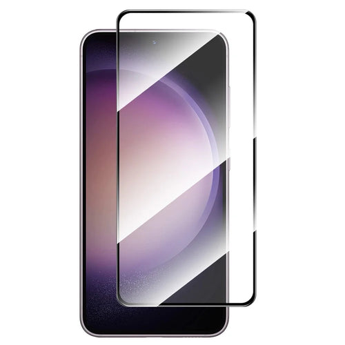 ENKAY HAT PRINCE For Samsung Galaxy S23 FE 0.26mm Clear Screen Protector Silk Printing 9H High Aluminium-silicon Glass 2.5D Film - 1