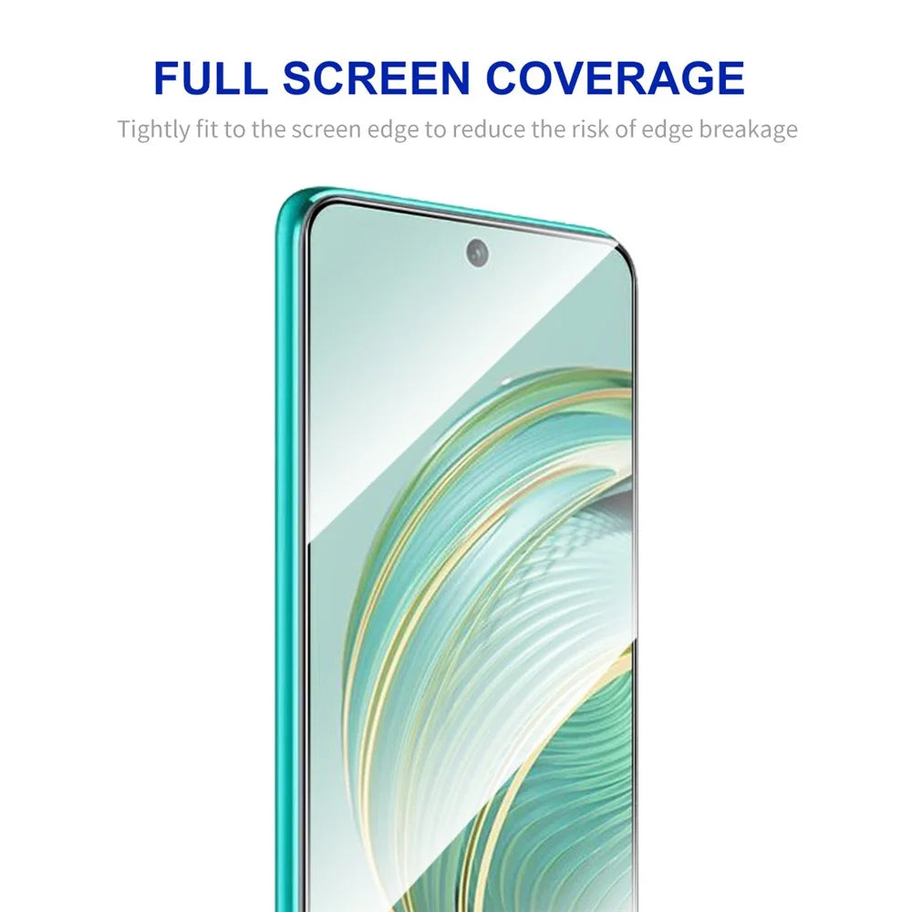 ENKAY HAT PRINCE 2Pcs For Huawei nova 10z 4G Screen Protector 0.26mm 9H 2.5D High Aluminium-silicon Glass Silk Printing Film - 2