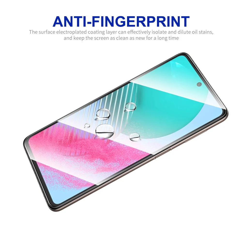 ENKAY HAT PRINCE For Samsung Galaxy M54 5G / F54 5G 2.5D 9H Screen Protector Silk Printing High Aluminium-silicon Glass Film - 5