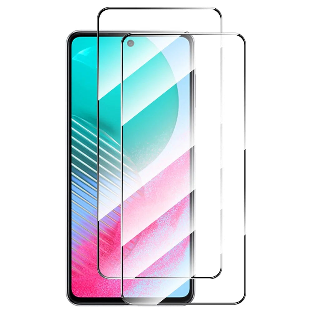 ENKAY HAT PRINCE 2Pcs Silk Printing 9H 2.5D Film for Samsung Galaxy M54 5G / F54 5G 0.26mm High Aluminium-silicon Glass Screen Protector - 1