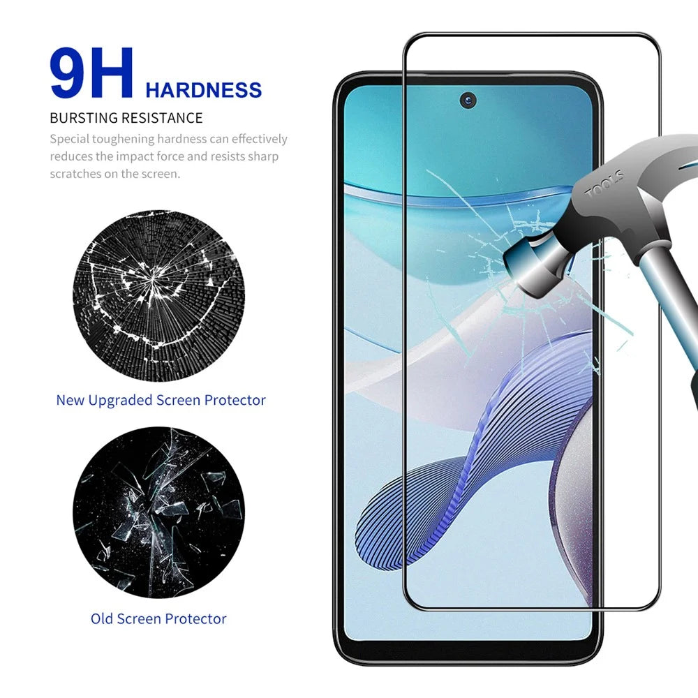 ENKAY HAT PRINCE Clear Film for Motorola Moto G13 4G / G23 4G / G53 5G / G73 5G / G Power 5G High Aluminium-silicon Glass 2.5D Screen Protector - 3