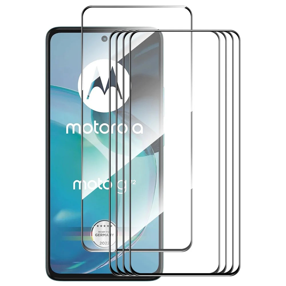 ENKAY HAT PRINCE 5Pcs 9H Anti-explosion Film for Motorola Moto G72 4G / G71s 5G HD 2.5D High Aluminium-silicon Glass Screen Protector - 1