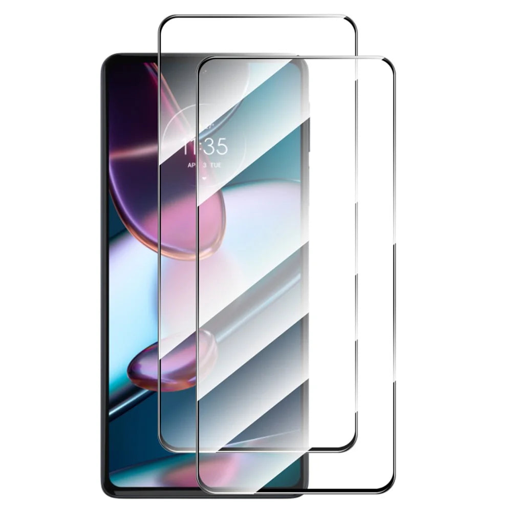ENKAY HAT PRINCE 2Pcs Anti-scratch Film for Motorola Moto G 5G (2023) / Edge 30 Pro (Motorola Edge+ (2022)) High Aluminium-silicon Glass 2.5D Screen Protector - 1