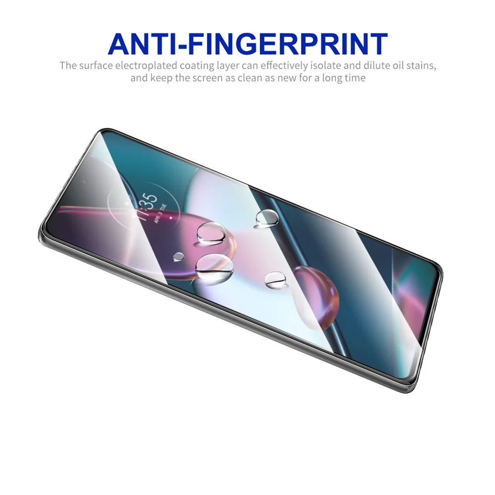 ENKAY HAT PRINCE 2Pcs Anti-scratch Film for Motorola Moto G 5G (2023) / Edge 30 Pro (Motorola Edge+ (2022)) High Aluminium-silicon Glass 2.5D Screen Protector - 5