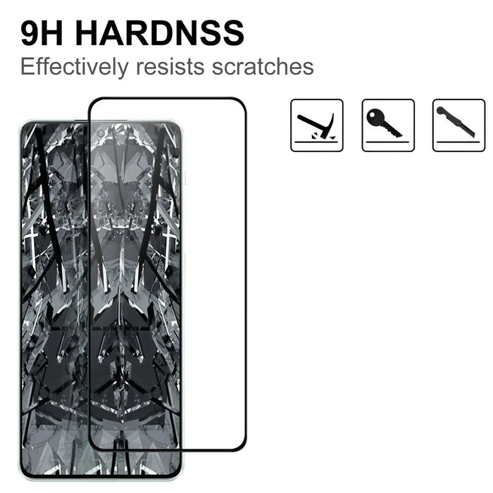 For OnePlus Nord 3 5G Super Clear Cell Phone Screen Protector Black Edge Full Glue AGC Glass Screen Covering Film - 3