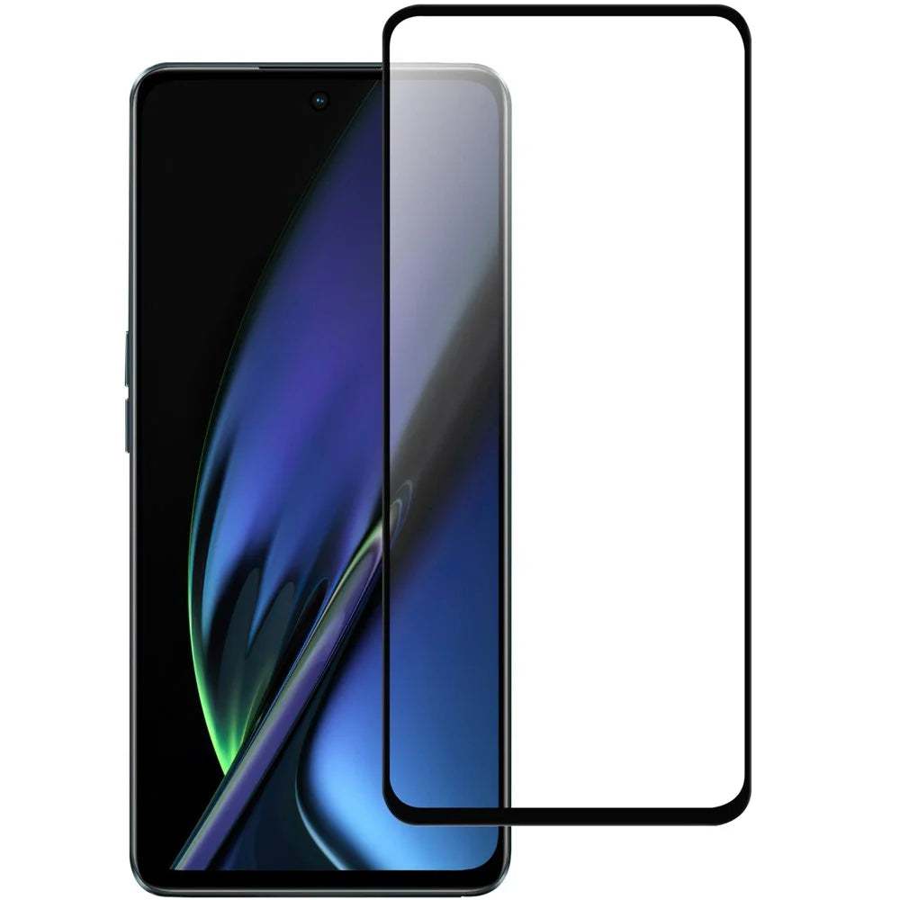For Oppo K11x 5G High Sensitivity Phone Screen Protector Black Edge Full Glue AGC Glass Screen Film Guard - 1