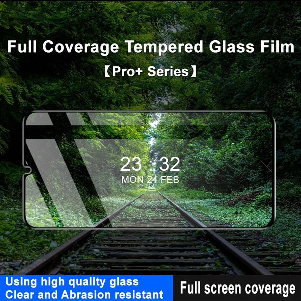 IMAK Pro+ Series for Samsung Galaxy A25 5G (Global) (161.0 x 76.5 x 8.3mm) Tempered Glass Full Screen Protector Anti-explosion HD Clear Film - 4