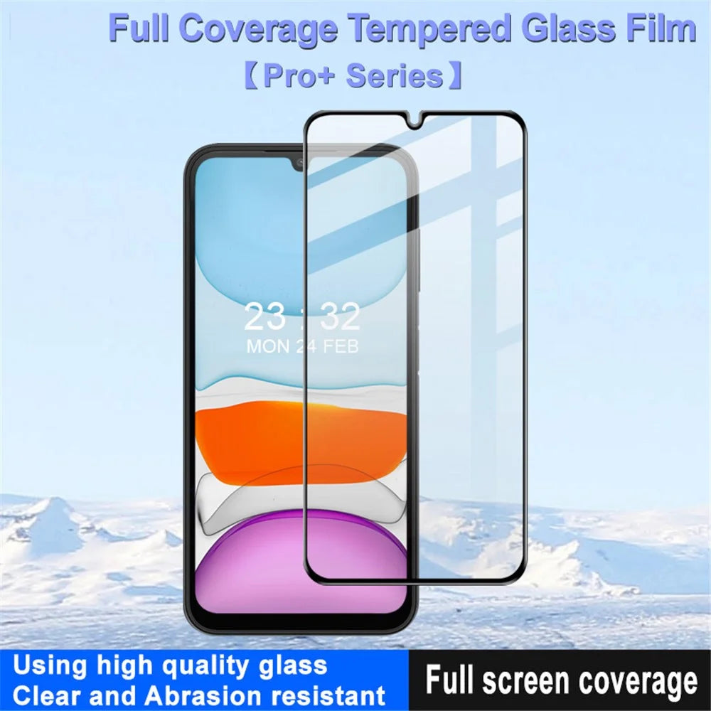 IMAK Pro+ Series for Samsung Galaxy A25 5G (Global) (161.0 x 76.5 x 8.3mm) Tempered Glass Full Screen Protector Anti-explosion HD Clear Film - 5