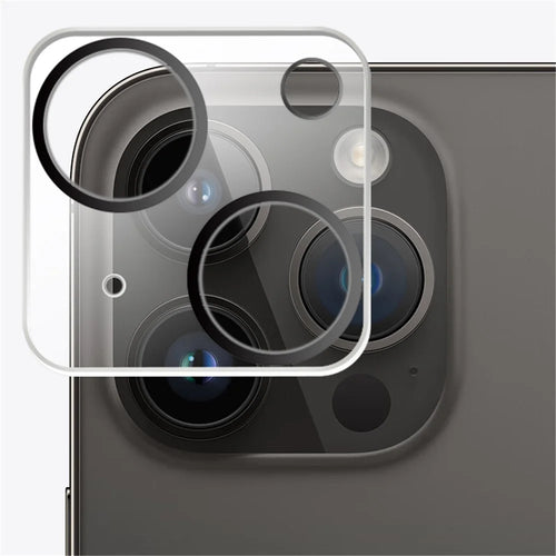 RURIHAI For iPhone 15 Plus / 15 3D Silk Printing Rear Camera Lens Protector 9H 0.3mm Ultra-thin Tempered Glass Film - 1