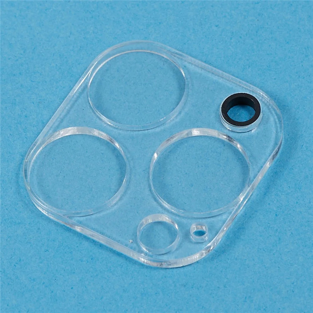 Camera Lens Film for iPhone 15 Pro / 15 Pro Max, 9H Tempered Glass HD Clear Rear Back Camera Protector - 5
