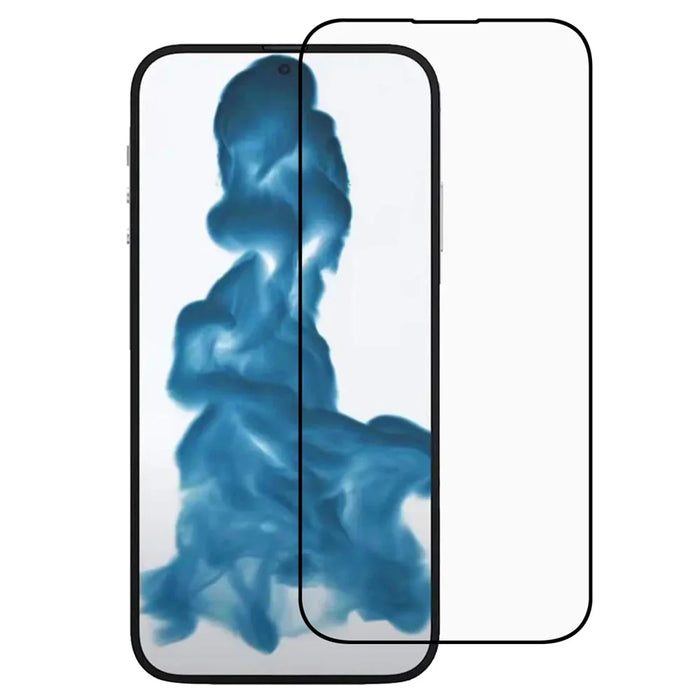 Full Glue Full Screen Protector for iPhone 16 Plus / 15 Plus Silk Printing Tempered Glass Film Secondary Hardening - 1
