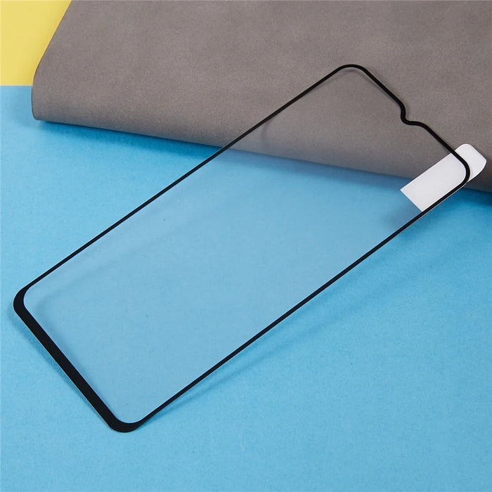 Full Glue Phone Full Screen Protector for Nokia G42 , Electroplated Silk Printing HD Tempered Glass Film - 4
